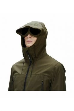 C.P. Company Outdoorjassen Shell-R Goggle Jacket Green -C.P. Company Winkel 0074f8dd7c4d88d0bc4faa64f266fd2b