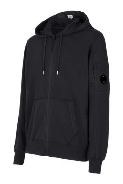 C.P. Company Hoodies & Sweatvesten Zip-throughs Black