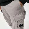 C.P. Company Broeken Straight Trousers Gray