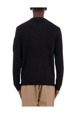 C.P. Company Truien & Vesten Knitwear Black
