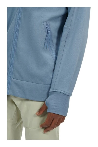 C.P. Company Hoodies & Sweatvesten Diagonal Raised Fleece Goggle Hoodie Blue 2 C.P. Company Hoodies & Sweatvesten Diagonal Raised Fleece Goggle Hoodie Blue - Afbeelding 2