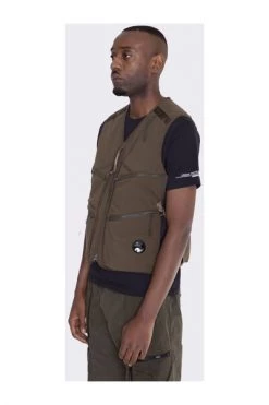 C.P. Company Bodywarmers Technical Vest Green -C.P. Company Winkel 02aeb15c87b87eeb7bedb06a7ad017a7