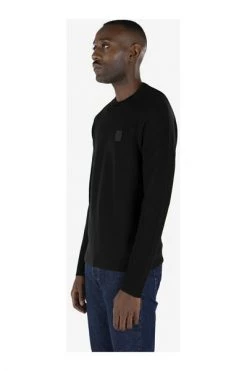 C.P. Company Truien & Vesten Thin Wool Shirt Sweater Black -C.P. Company Winkel 043dd0be79a11b18db94156392abc10a