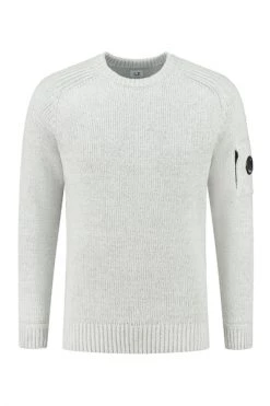 C.P. Company Truien & Vesten KNITWEAR - CREW NECK Gray