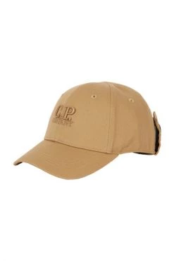 C.P. Company Petten Chrome-R Goggle Cap Beige