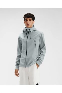 C.P. Company Zomerjassen Shell Goggle Jacket Gray -C.P. Company Winkel 05012a0be017a948edb895cdd5db54d3