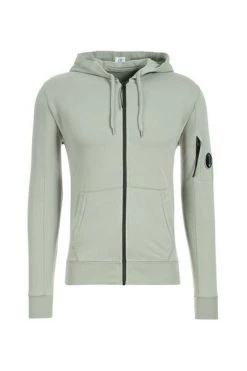C.P. Company Hoodies & Sweatvesten Hoodie Gray -C.P. Company Winkel 050686c328395356fbc5ffdc407177a5