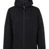 C.P. Company Winterjassen Pro-Tek Hooded Jacket Black