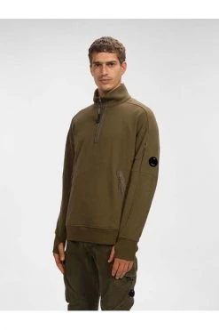 C.P. Company Hoodies & Sweatvesten Knitwear Green -C.P. Company Winkel 0689260a609fdc68a5d5d4c3cd16ac91