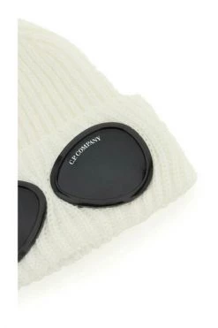 C.P. Company Hoeden Beanies White