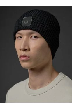 C.P. Company Hoeden Beanies Black