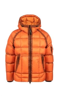C.P. Company Gewatteerde Jassen Shell Hooded Jacket Orange -C.P. Company Winkel 0842cf8ce70fe276883f9b93f559a08f