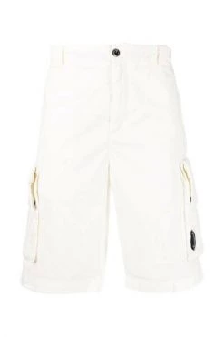 C.P. Company Korte Broeken TWILL STRETCH UTILITY SHORTS White -C.P. Company Winkel 08953938b2c392e4e862d3553d6ffb41