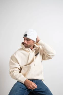 C.P. Company Hoeden Extra Fine Merino Wool Beanie White -C.P. Company Winkel 099bd719ed97cc86500842187c28fefa