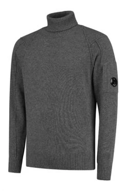 C.P. Company Truien & Vesten KNITWEAR TURTLE NECK Gray