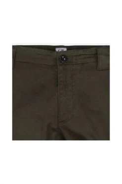 C.P. Company Broeken Patch Pocket Sateen Cargo Pants Green