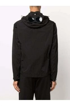 C.P. Company Zomerjassen Zip-Up Hooded Jacket Black -C.P. Company Winkel 136526d66594333444f81dc442a6dd79