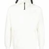 C.P. Company Hoodies & Sweatvesten Diagonal Raised Fleece Zipped Goggle Hoodie White