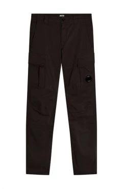 C.P. Company Broeken Stretch Sateen Fitted Lens Pocket Cargo Pants Blue -C.P. Company Winkel 146cd14338ffc2c0a95a830e3285fa4c