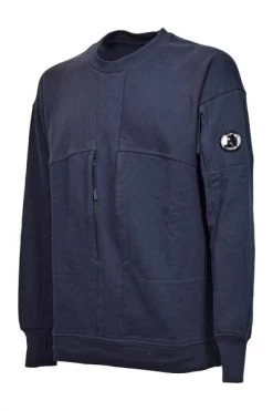 C.P. Company Hoodies & Sweatvesten Double Zip Double Round Sweatshirt Blue