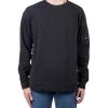 C.P. Company Hoodies & Sweatvesten Felpa Diagonal Fleece Black