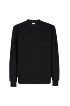 C.P. Company Truien & Vesten Round-neck Knitwear Black