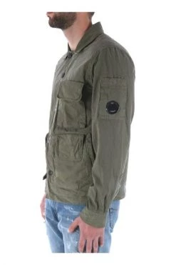 C.P. Company Zomerjassen Microreps Diamond Peach Jacket Green -C.P. Company Winkel 15e8701f7f1daf11eaf824824ef605e2