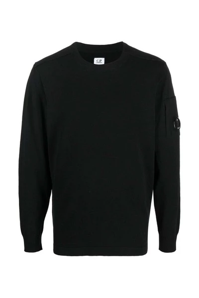 C.P. Company Truien & Vesten Knitwear Black 2 C.P. Company Truien & Vesten Knitwear Black - Afbeelding 2