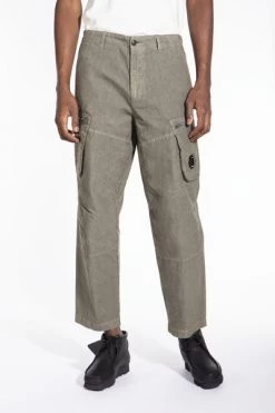 C.P. Company Broeken Wide Trousers Gray -C.P. Company Winkel 18e795392299df42b17efd06280b4029