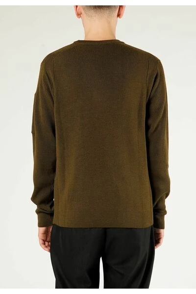 C.P. Company Truien & Vesten Round-neck Knitwear Green 3 C.P. Company Truien & Vesten Round-neck Knitwear Green - Afbeelding 3