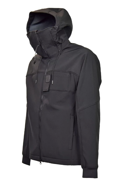 C.P. Company Zomerjassen Hooded Jacket Black 2 C.P. Company Zomerjassen Hooded Jacket Black - Afbeelding 2