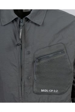 C.P. Company Zomerjassen Zip Overhang Black -C.P. Company Winkel 1c4a2469a94109decff84bf20b2e2978