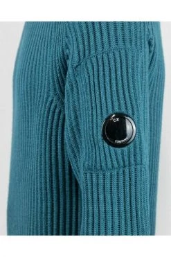 C.P. Company Truien & Vesten Round-neck Knitwear Blue -C.P. Company Winkel 1d1dfdf52badcde2a43fef30c15559f3