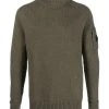 C.P. Company Truien & Vesten Round-neck Knitwear Green