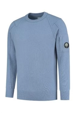 C.P. Company Truien & Vesten KNITWEAR CREW NECK Blue