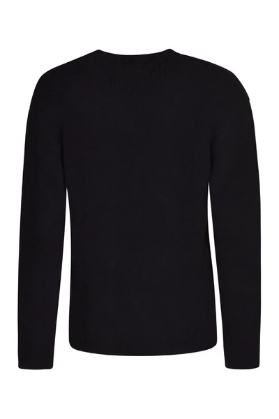 C.P. Company Truien & Vesten Round-neck Knitwear Black 1 C.P. Company Truien & Vesten Round-neck Knitwear Black
