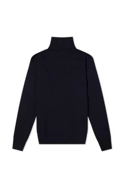 C.P. Company Truien & Vesten Roll Neck Knit Blue