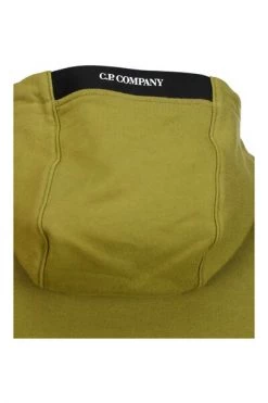 C.P. Company Hoodies & Sweatvesten Light Fleece Pullover Hoodie Green