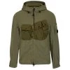 C.P. Company Zomerjassen Hooded Zip Jacket Green