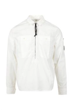C.P. Company Casual Overhemden Shirt White -C.P. Company Winkel 2950d0167468108e96446d60dfa32beb