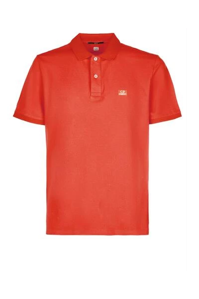 C.P. Company Polo's Slim Fit Polo Red 1 C.P. Company Polo's Slim Fit Polo Red