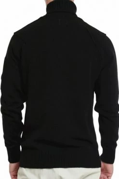 C.P. Company Truien & Vesten Lambswool Turtle Neck Sweater Black -C.P. Company Winkel 2e551496e702e4ec374623d09da5a859