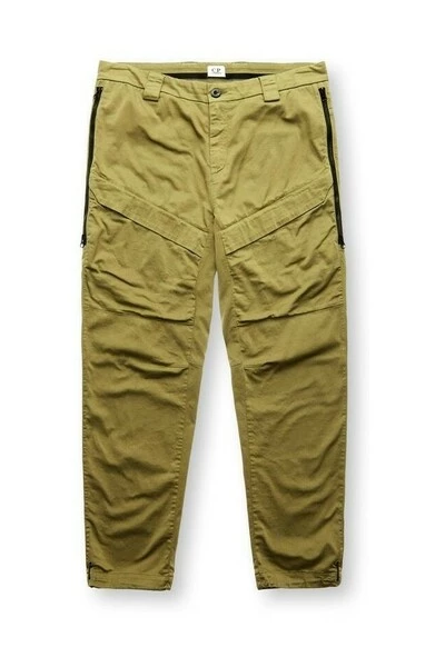 C.P. Company Broeken Chinos Green 3 C.P. Company Broeken Chinos Green - Afbeelding 3