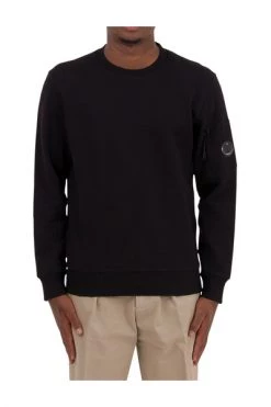 C.P. Company Truien & Vesten Round-neck Knitwear Black