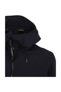 C.P. Company Outdoorjassen SHELL R GOGGLE JACKET Black