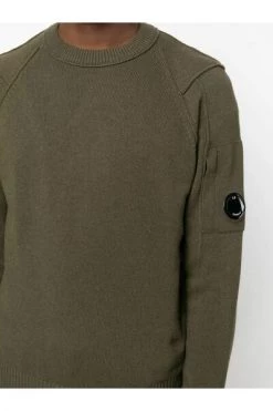 C.P. Company Truien & Vesten Round-neck Knitwear Green -C.P. Company Winkel 309614de442c0f9e872a5558508449f7