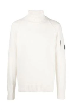 C.P. Company Truien & Vesten Turtlenecks White