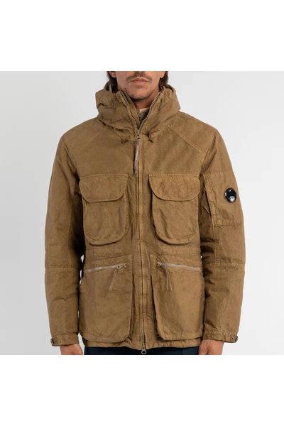 C.P. Company Outdoorjassen Short Reversible Jacket Brown 6 C.P. Company Outdoorjassen Short Reversible Jacket Brown - Afbeelding 6