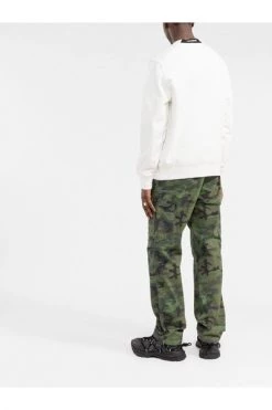 C.P. Company Hoodies & Sweatvesten Lens-Detail Crewneck Sweatshirt White