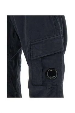 C.P. Company Broeken Lens-Detail Cargo Pants Blue -C.P. Company Winkel 3563b729cb3ec601988a2ac3fd4f3600